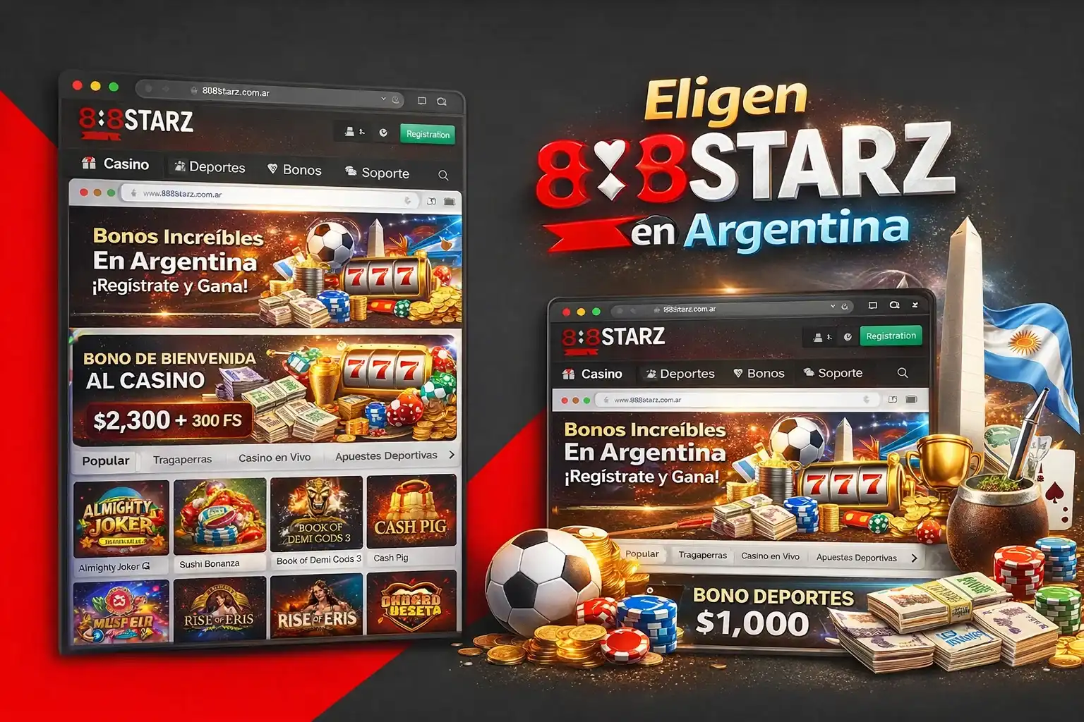 Por qué eligen 888Starz en Argentina