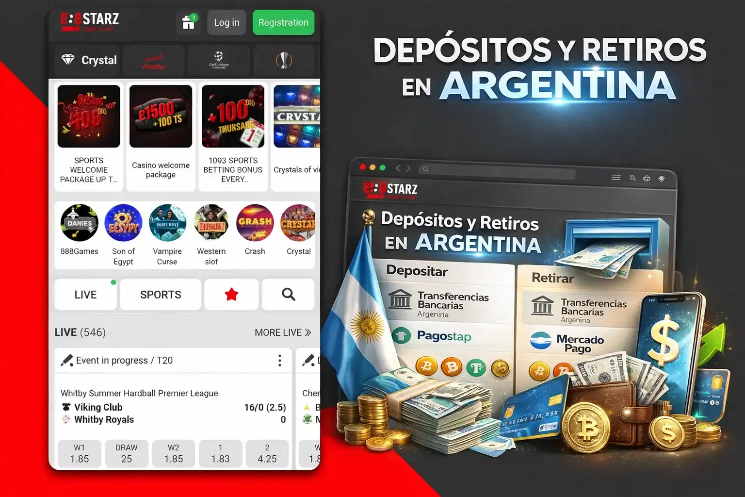 Depósitos y Retiros en Argentina